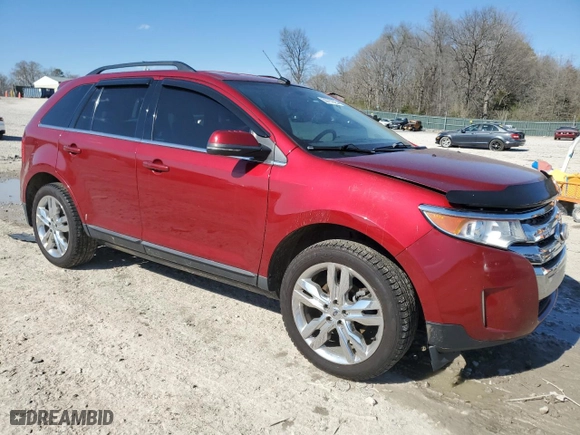 2013 Ford Edge Limited with VIN 2FMDK4KC1DBB28404, listed as a Copart auction lot 50787925 with 227,769 mi miles and Salvage Title. Bid and sale history available at carsss.com. Image 4.