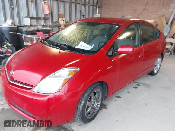2007 Toyota Prius with VIN JTDKB20U177610251, listed as a IAAI auction lot 42075855 with 216,780 mi miles. Bid and sale history available at carsss.com. Image 2.
