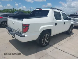 2014 Honda Ridgeline Sport with VIN 5FPYK1F71EB011340, listed as a IAAI auction lot 42741956 with 156,149 mi miles and . Bid and sale history available at DreamBid. Image 4.