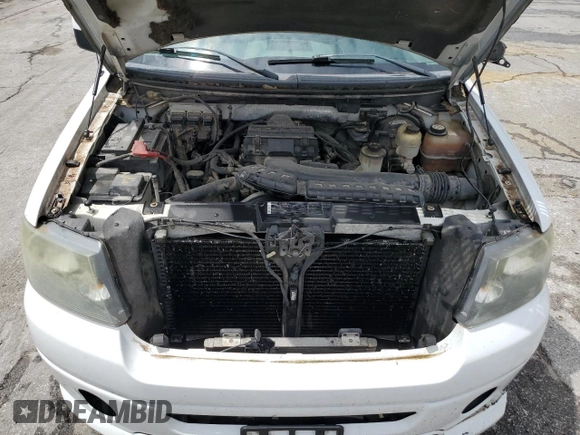 2008 Ford F-150 XL with VIN 1FTPX12V38KC55492, listed as a Copart auction lot 58162545 with 197,589 mi miles and Salvage title. Bid and sale history available at DreamBid. Image 11.