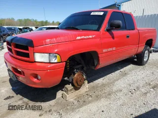 1999 Dodge 1500 z VIN 1B7HF13Y7XJ629428, wystawiony jako Copart lot #88521915 z przebiegiem 106 489 mil mil oraz Szkoda całkowita • Salvage title. Historia ofert i sprzedaży dostępna na DreamBid. Obrazek 1.