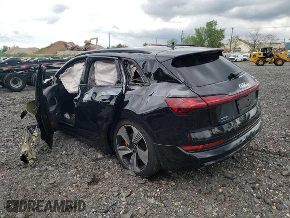 2023 Audi e-tron Premium Plus with VIN WA1LAAGE2PB007879, listed as a Copart auction lot 63622544 with Not provided miles and Salvage title. Bid and sale history available at DreamBid. Image 2.