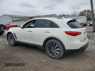 2013 Infiniti FX with VIN JN8CS1MW0DM171913, listed as a Copart auction lot 50718035 with Not Provided miles and Non Repairable. Bid and sale history available at carsss.com. Image 2.