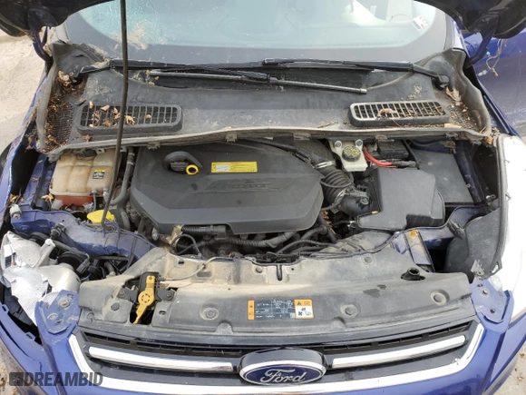2013 Ford Escape SEL with VIN 1FMCU9HX0DUC94744, listed as a Copart auction lot 47753315 with 164,896 mi miles and Salvage Title. Bid and sale history available at carsss.com. Image 12.