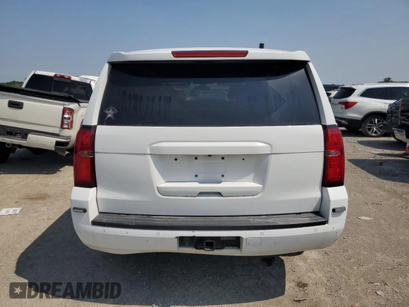 2015 Chevrolet Tahoe Commercial with VIN 1GNLC2EC6FR631060, listed as a Copart auction lot 60708295 with 158,537 mi miles and Clean title. Bid and sale history available at DreamBid. Image 6.