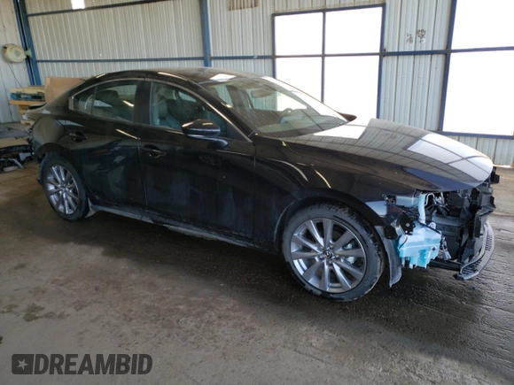 2025 Mazda 3 S Preferred with VIN JM1BPACM8S1763048, listed as a Copart auction lot 49220495 with 4,851 mi miles and Clean Title. Bid and sale history available at DreamBid. Image 4.