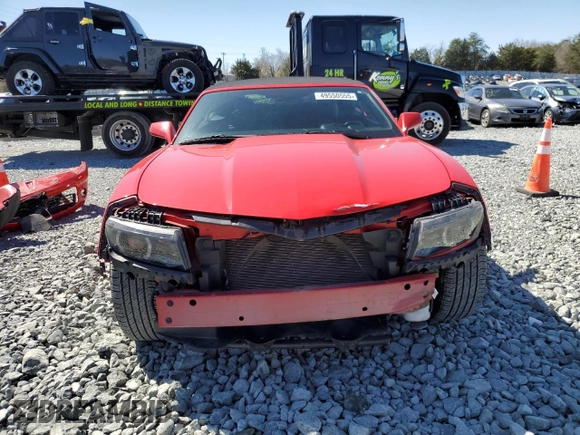 2015 Chevrolet Camaro LT with VIN 2G1FF3D37F9296611, listed as a Copart auction lot 50684785 with 71,486 mi miles and Salvage Title. Bid and sale history available at carsss.com. Image 5.