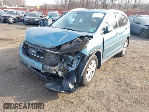 2014 Honda CR-V EX-L with VIN 5J6RM4H72EL056669, listed as a IAAI auction lot 41773214 with 96,224 mi miles. Bid and sale history available at carsss.com. Image 6.