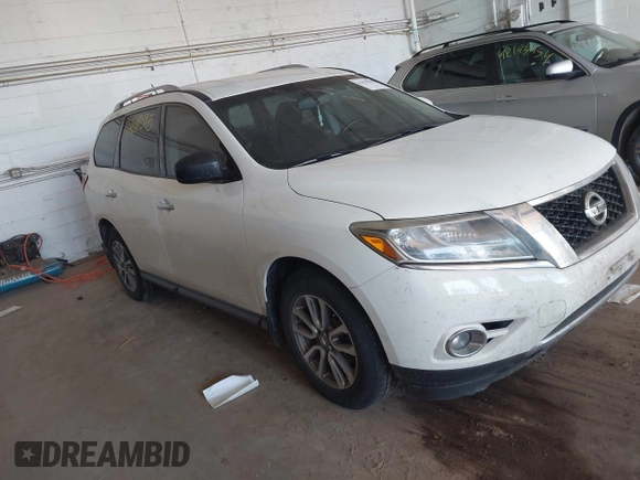2015 Nissan Pathfinder SL z VIN 5N1AR2MM6FC658766, wystawiony jako IAAI lot #42019595 z przebiegiem 126 150 mil mil oraz . Historia ofert i sprzedaży dostępna na DreamBid. Obrazek 1.