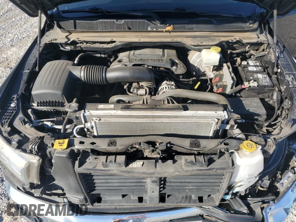 2021 Ram 1500 Big Horn z VIN 1C6RREFT2MN708195, wystawiony jako Copart lot #45969205 z przebiegiem 112 098 mil mil oraz Szkoda całkowita • Salvage title. Historia ofert i sprzedaży dostępna na DreamBid. Obrazek 11.