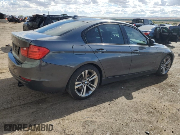 2013 BMW 3 Series 335i xDrive with VIN WBA3B9C55DF140791, listed as a Copart auction lot 56216555 with 135,095 mi miles and Salvage title. Bid and sale history available at DreamBid. Image 3.