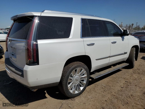 2018 Cadillac Escalade Platinum with VIN 1GYS4DKJ8JR256369, listed as a Copart auction lot 69934323 with 55,395 mi miles and Clean Title. Bid and sale history available at carsss.com. Image 3.