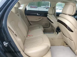 2015 Audi A8 L 4.0T with VIN WAU32AFD9FN024605, listed as a Copart auction lot 52086125 with 70,730 mi miles and Salvage Title. Bid and sale history available at carsss.com. Image 10.