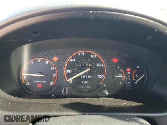 2000 Honda CR-V LX with VIN JHLRD2841YC010239, listed as a Copart auction lot 69995684 with 188,885 mi miles and Salvage Title. Bid and sale history available at carsss.com. Image 9.