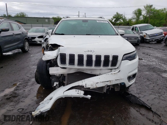 2019 Jeep Cherokee Limited z VIN 1C4PJMDX4KD336966, wystawiony jako Copart lot #55577615 z przebiegiem 83 815 mil mil oraz Szkoda całkowita • Salvage title. Historia ofert i sprzedaży dostępna na DreamBid. Obrazek 5.