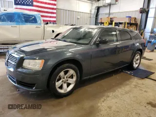 2008 Dodge Magnum with VIN 2D4FV47T68H130460, listed as a Copart auction lot 50077235 with 135,648 mi miles and Clean Title. Bid and sale history available at carsss.com. Image 1.