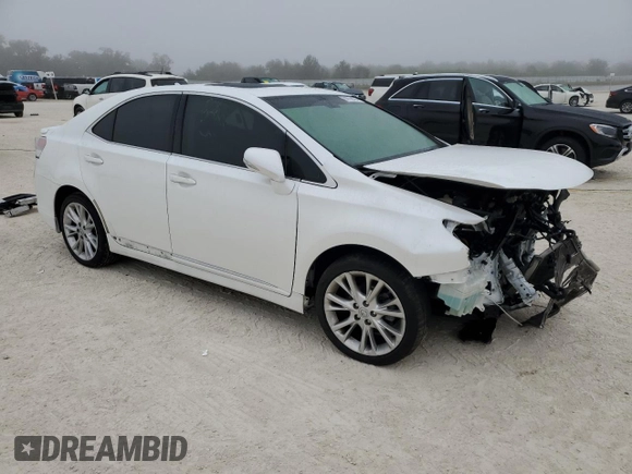 2010 Lexus HS 250h with VIN JTHBB1BA8A2020371, listed as a Copart auction lot 86798194 with 70,735 mi miles and Non Repairable. Bid and sale history available at DreamBid. Image 4.