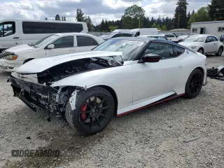 2024 Nissan Z Nismo with VIN JN1BZ4CH6RM361913, listed as a Copart auction lot 55568264 with 482 mi miles and Salvage Title. Bid and sale history available at DreamBid. Image 1.