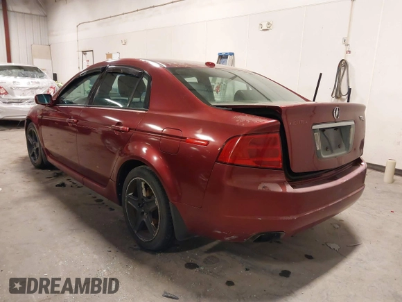 2004 Acura TL with VIN 19UUA66234A035420, listed as a IAAI auction lot 41737678 with 194,912 mi miles. Bid and sale history available at carsss.com. Image 3.
