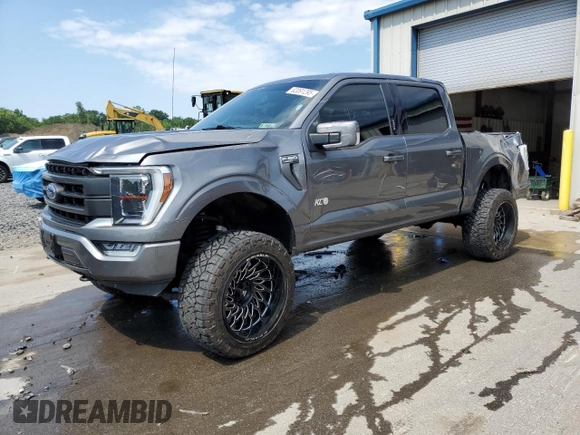 2021 Ford F-150 XL с VIN 1FTFW1E88MFB97547, выставлен на аукционе Copart как лот 62091295 с пробегом 42 654 миль миль и Списание • Salvage title. История ставок и продаж доступна на DreamBid. Изображение 1.