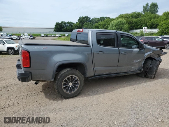 2018 Chevrolet Colorado 4WD ZR2 with VIN 1GCGTEEN9J1259492, listed as a Copart auction lot 61673484 with 70,724 mi miles and Clean Title. Bid and sale history available at carsss.com. Image 3.