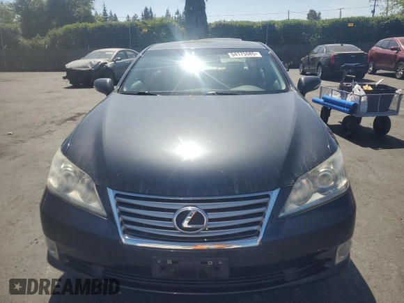 2011 Lexus ES with VIN JTHBK1EG5B2459710, listed as a Copart auction lot 54175585 with 106,680 mi miles and Salvage Title. Bid and sale history available at carsss.com. Image 5.