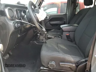 2020 Jeep Wrangler Unlimited Sport S with VIN 1C4HJXDN4LW344401, listed as a Copart auction lot 58404885 with 68,074 mi miles and Salvage title. Bid and sale history available at DreamBid. Image 7.