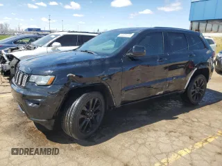 2018 Jeep Grand Cherokee Altitude with VIN 1C4RJFAGXJC121444, listed as a Copart auction lot 52020115 with 153,540 mi miles and Clean title. Bid and sale history available at DreamBid. Image 1.