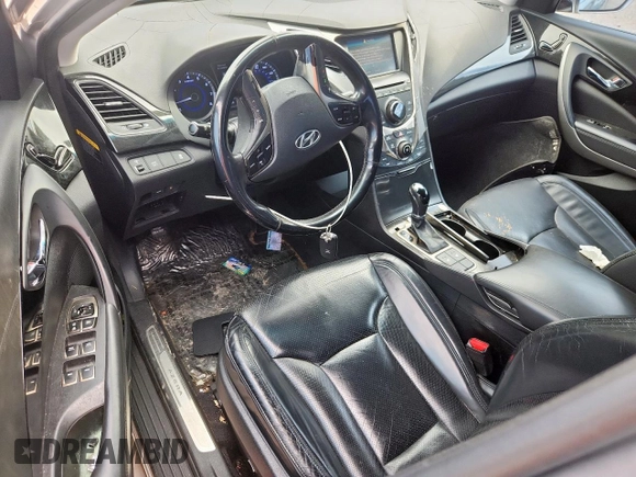 2013 Hyundai Azera z VIN KMHFG4JG9DA217664, wystawiony jako Copart lot #60855945 z przebiegiem 115 623 mil mil oraz Czysty tytuł • Clean title. Historia ofert i sprzedaży dostępna na DreamBid. Obrazek 8.