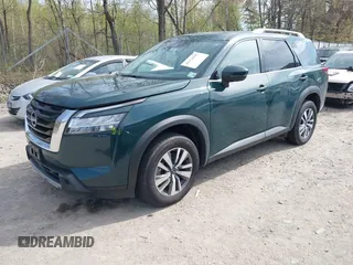 2024 Nissan Pathfinder SL z VIN 5N1DR3CC7RC294826, wystawiony jako IAAI lot #42174595 z przebiegiem 16 002 mil mil oraz . Historia ofert i sprzedaży dostępna na DreamBid. Obrazek 2.