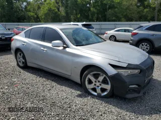 2017 Infiniti Q50 Premium with VIN JN1EV7AR0HM835617, listed as a Copart auction lot 54957965 with 161,182 mi miles and Clean Title. Bid and sale history available at DreamBid. Image 4.