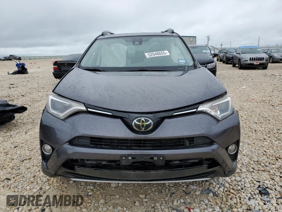 2017 Toyota RAV4 XLE with VIN JTMWFREV9HJ103246, listed as a Copart auction lot 52048655 with 0 mi miles and Salvage Title. Bid and sale history available at carsss.com. Image 5.