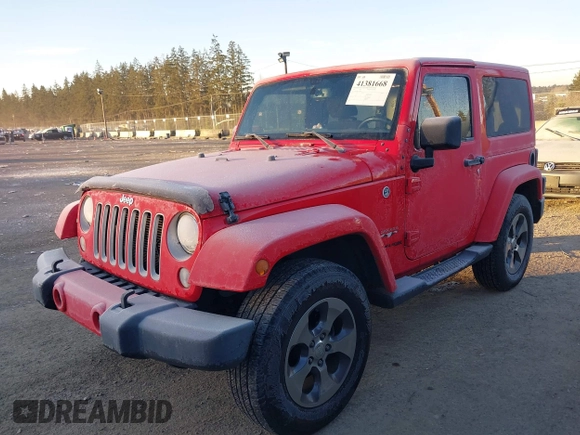 2018 Jeep Wrangler Sahara z VIN 1C4AJWBG2JL936412, wystawiony jako IAAI lot #41381668 z przebiegiem 82 535 mil mil oraz . Historia ofert i sprzedaży dostępna na DreamBid. Obrazek 17.