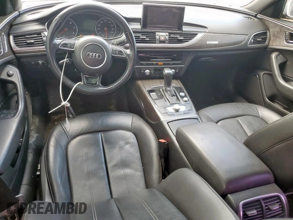 2018 Audi A6 Premium Plus with VIN WAUG8AFC6JN015182, listed as a Copart auction lot 62075175 with 89,363 mi miles and Clean title. Bid and sale history available at DreamBid. Image 8.