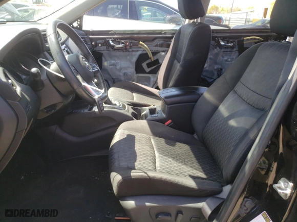 2019 Nissan Rogue SV with VIN JN8AT2MT9KW268447, listed as a Copart auction lot 52122585 with 87,215 mi miles and Salvage Title. Bid and sale history available at carsss.com. Image 7.