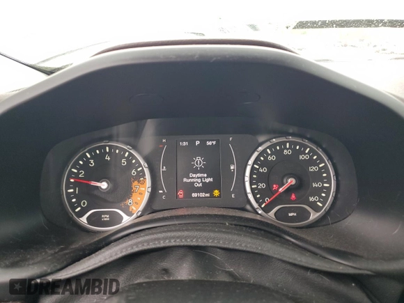2015 Jeep Renegade Latitude with VIN ZACCJABT0FPB66817, listed as a Copart auction lot 53532285 with 69,102 mi miles and Salvage Title. Bid and sale history available at DreamBid. Image 9.