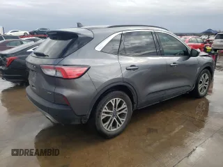 2021 Ford Escape SEL Hybrid with VIN 1FMCU0CZ3MUB25774, listed as a Copart auction lot 37452224 with 98,182 mi miles and . Bid and sale history available at DreamBid. Image 3.