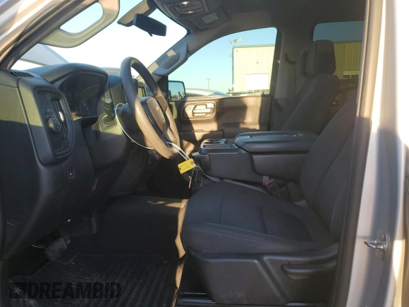 2020 Chevrolet Silverado 1500 Custom with VIN 1GCRWBEK8LZ171039, listed as a Copart auction lot 86540254 with 83,326 mi miles and Salvage Title. Bid and sale history available at carsss.com. Image 7.