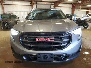 2021 GMC Terrain SLE z VIN 3GKALTEVXML375649, wystawiony jako Copart lot #53078055 z przebiegiem 46 688 mil mil oraz Szkoda całkowita • Salvage title. Historia ofert i sprzedaży dostępna na DreamBid. Obrazek 5.