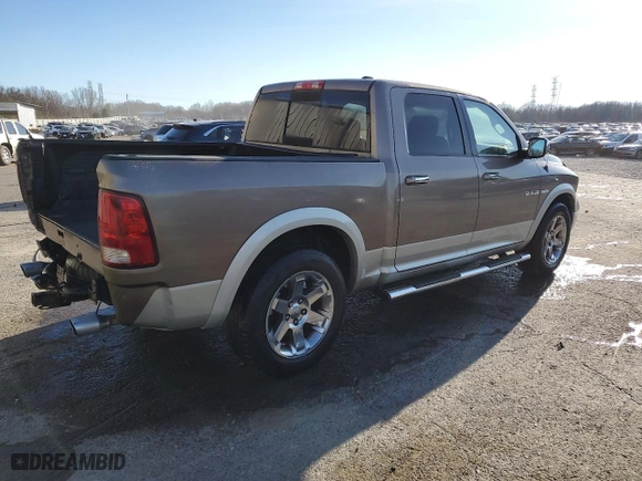 2009 Dodge Ram 1500 SLT with VIN 1D3HB13T29S796820, listed as a Copart auction lot 87319154 with 136,688 mi miles and Salvage Title. Bid and sale history available at carsss.com. Image 3.