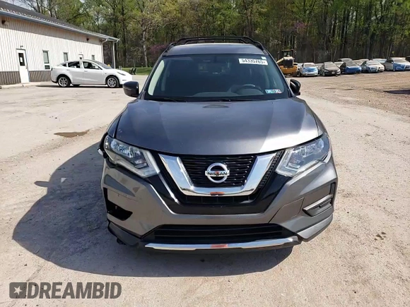 2017 Nissan Rogue SL with VIN 5N1AT2MV1HC802897, listed as a Copart auction lot 54335765 with 62,358 mi miles and Salvage Title. Bid and sale history available at carsss.com. Image 14.