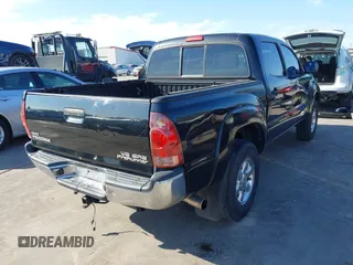 2008 Toyota Tacoma PreRunner with VIN 3TMJU62N88M055390, listed as a IAAI auction lot 41679933 with 247,340 mi miles. Bid and sale history available at carsss.com. Image 4.