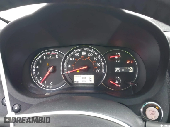 2014 Nissan Maxima S with VIN 1N4AA5AP6EC453903, listed as a IAAI auction lot 41194551 with 75,126 mi miles and . Bid and sale history available at DreamBid. Image 7.