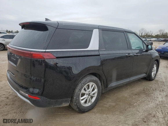 2022 Kia Carnival LXS with VIN KNDNB4H31N6136308, listed as a Copart auction lot 89007195 with 63,373 mi miles and Salvage Title. Bid and sale history available at carsss.com. Image 3.