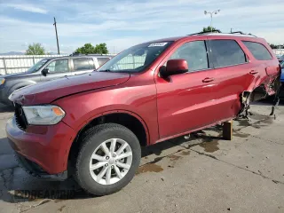 2015 Dodge Durango SXT with VIN 1C4RDJAG1FC114769, listed as a Copart auction lot 58638545 with 143,193 mi miles and Salvage title. Bid and sale history available at DreamBid. Image 1.