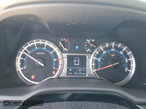 2018 Toyota 4Runner SR5 with VIN JTEBU5JR7J5550688, listed as a Copart auction lot 50022215 with 65,126 mi miles and Salvage Title. Bid and sale history available at carsss.com. Image 9.