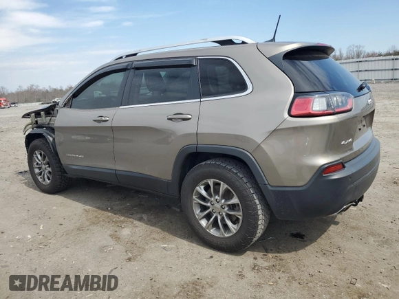 2020 Jeep Cherokee Altitude with VIN 1C4PJMLX9LD507326, listed as a Copart auction lot 50621445 with 62,602 mi miles and Salvage Title. Bid and sale history available at DreamBid. Image 2.