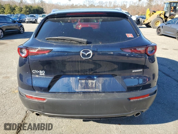 2022 Mazda CX-30 S Select with VIN 3MVDMBBL3NM429550, listed as a Copart auction lot 43479895 with 23,788 mi miles and Salvage Title. Bid and sale history available at DreamBid. Image 6.