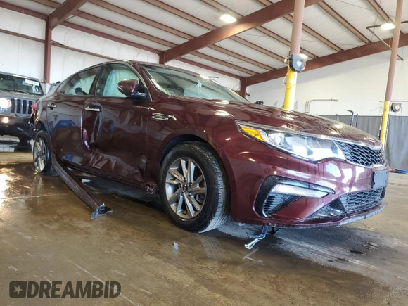 2019 Kia Optima LX z VIN 5XXGT4L30KG313988, wystawiony jako Copart lot #59152725 z przebiegiem 75 826 mil mil oraz Szkoda całkowita • Salvage title. Historia ofert i sprzedaży dostępna na DreamBid. Obrazek 4.