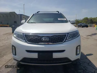2014 Kia Sorento SX with VIN 5XYKWDA74EG440718, listed as a Copart auction lot 53058365 with 143,908 mi miles and Salvage Title. Bid and sale history available at carsss.com. Image 5.